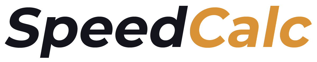 SpeedCalc