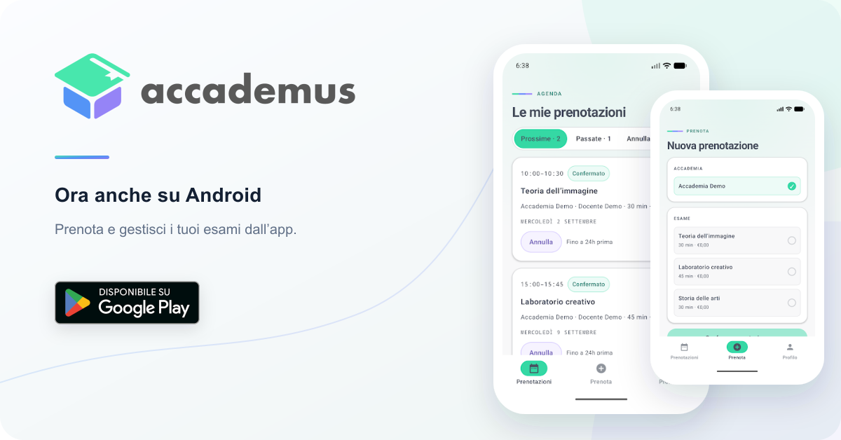 Accademus is available on Google Play
